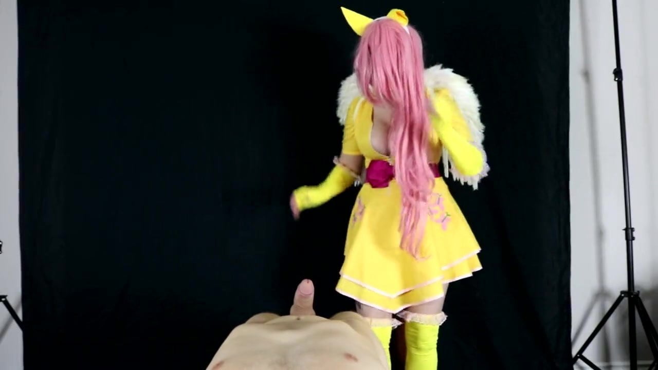My Little Pony Cosplay Porn - Fluttershy Cosplayer from My Little Pony Gets Creampied in POV - Cosplay  Porn Tube